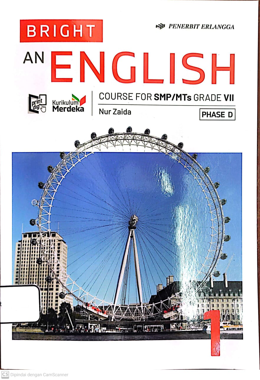 BRIGHT AN ENGLISH UNTUK KELAS VII TAHUN 2023